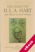 Cover of The Legacy of H.L.A. Hart: Legal, Political and Moral Philosophy (eBook)