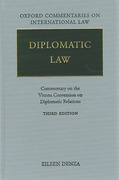 Cover of Diplomatic Law: Commentary on the Vienna Convention on Diplomatic Relations