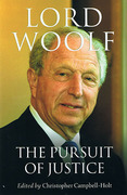Cover of Lord Woolf: The Pursuit of Justice