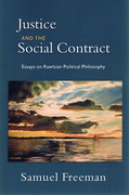 Cover of Justice and the Social Contract: Essays on Rawlsian Political Philosophy