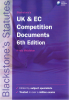 Cover of Blackstone's UK & EC Competition Documents
