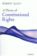 Cover of A Theory of Constitutional Rights