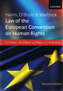 Cover of Law of the European Convention on Human Rights