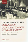 Cover of Evolution of the European Convention on Human Rights
