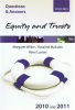 Cover of Questions & Answers: Equity and Trusts 2010 and 2011
