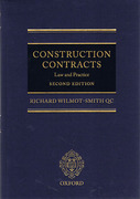 Cover of Construction Contracts: Law and Practice 