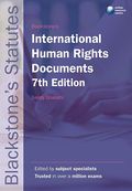 Cover of Blackstone's International Human Rights Documents
