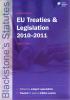 Cover of Blackstone's EU Treaties and Legislation 2010 - 2011