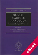 Cover of Baker &#38; Mckenzie Global Cartels Handbook: Leniency, Policies and Procedure (eBook)