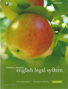 Cover of Walker & Walker's English Legal System