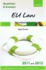 Cover of Questions & Answers: EU Law 2011 and 2012