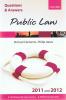 Cover of Questions & Answers: Public Law 2011 and 2012