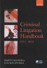 Cover of LPC: Criminal Litigation Handbook 2011/12