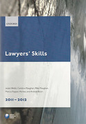 Cover of LPC: Lawyers' Skills 2011 - 2012