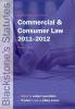 Cover of Blackstone's Statutes on Commercial & Consumer Law 2011 - 2012