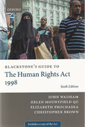 Cover of Blackstone's Guide to the Human Rights Act 1998