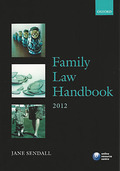 Cover of LPC: Family Law Handbook 2012