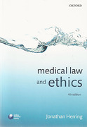 Cover of Medical Law and Ethics