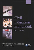 Cover of LPC: Civil Litigation Handbook 2012 - 2013