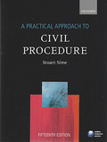 Cover of A Practical Approach to Civil Procedure