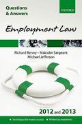 Cover of Questions & Answers: Employment Law 2012 and 2013