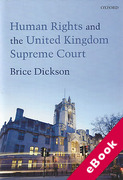 Cover of Human Rights and the UK Supreme Court (eBook)
