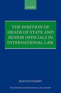 Cover of Position of Heads of State and Senior Officials in International Law