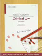 Cover of Concentrate: Criminal Law 
