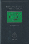 Cover of Oxford Principles of English Law: English Private Law