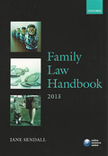 Cover of LPC: Family Law Handbook 2013