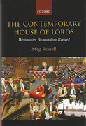 Cover of The Contemporary House of Lords: Westminster Bicameralism Revived