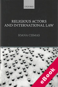 Cover of Religious Actors in International Law (eBook)