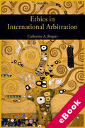 Cover of Ethics in International Arbitration (eBook)