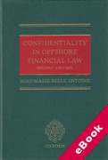 Cover of Confidentiality in Offshore Financial Law (eBook)