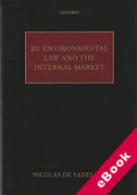 Cover of EU Environmental Law and the Internal Market (eBook)