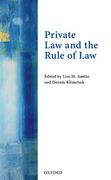 Cover of Private Law and the Rule of Law