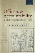 Cover of Officers and Accountability in Medieval England 1170-1300