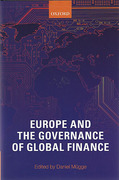 Cover of Europe and the Governance of Global Finance