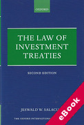 Cover of The Law of Investment Treaties (eBook)