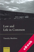 Cover of Law and Life in Common (eBook)