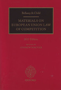 Cover of Bellamy & Child: Materials on European Union Law of Competition 2015