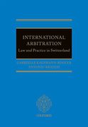 Cover of International Arbitration: Law and Practice in Switzerland