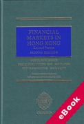 Cover of Financial Markets in Hong Kong: Law and Practice (eBook)