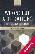 Cover of Wrongful Allegations of Sexual and Child Abuse (eBook)
