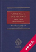 Cover of Contract Formation: Law and Practice (eBook)