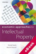 Cover of Economic Approaches to Intellectual Property (eBook)