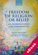 Cover of Freedom of Religion or Belief: An International Law Commentary (eBook)