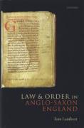 Cover of Law and Order in Anglo-Saxon England