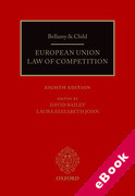 Cover of Bellamy &#38; Child: European Union Law of Competition (eBook)