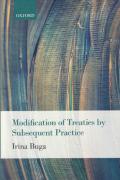 Cover of Modification of Treaties by Subsequent Practice